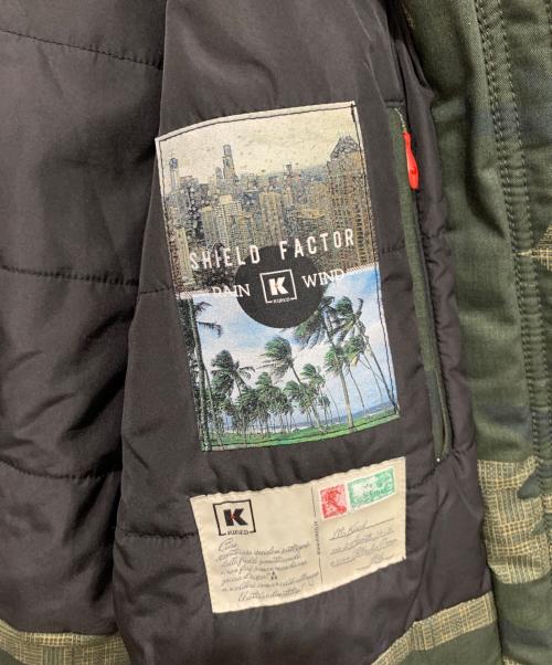 KIRED（キーレッド）KIRED (キーレッド) ミリタリージャケット グリーン サイズ:50の古着・服飾アイテム