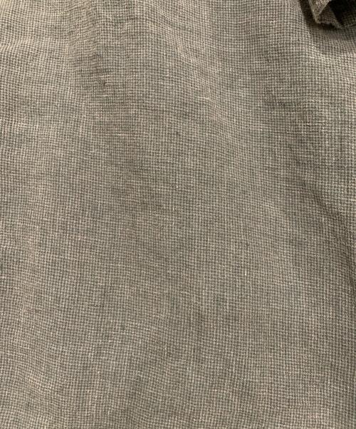 pas de calais（パドカレ）pas de calais (パドカレ) リネン混シャツ ブラウン サイズ:36の古着・服飾アイテム