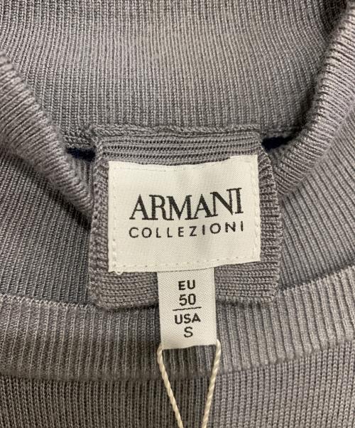 ARMANI COLLEZIONI（アルマーニ コレツィオーニ）ARMANI COLLEZIONI (アルマーニ コレツィオーニ) ニット グレー サイズ:S 未使用品の古着・服飾アイテム