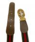 GUCCI (グッチ) レザーベルト ブラウン：6000円