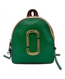 Marc by Marc Jacobs（マークバイマークジェイコブス）の古着「リュック」｜グリーン×ベージュ