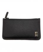 dunhillダンヒル）の古着「ジップコインケース」｜ブラック