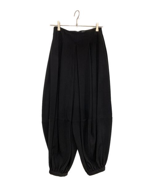 ENFOLD（エンフォルド）ENFOLD (エンフォルド) ミリオーネクロップドバルーンパンツ ブラック サイズ:36の古着・服飾アイテム