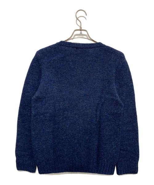 INVERALLAN（インバーアラン）INVERALLAN (インバーアラン) 薄手ニット ネイビー サイズ:Sの古着・服飾アイテム