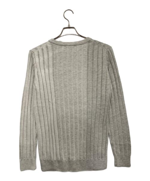 MICHEL KLEIN（ミッシェルクラン）MICHEL KLEIN (ミッシェルクラン) 薄手ニット グレー サイズ:Mの古着・服飾アイテム