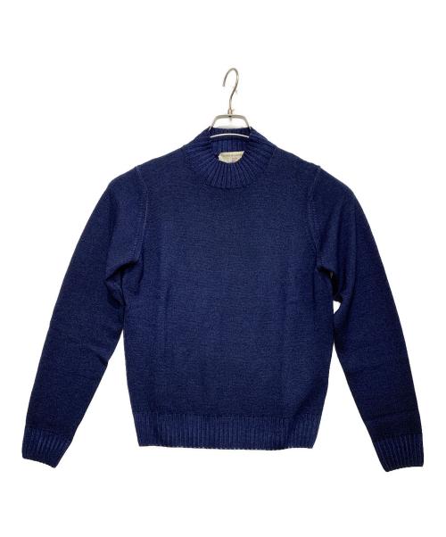 FILIPPO DE LAURENTIIS（フィリッポ・デ・ローレンティス）FILIPPO DE LAURENTIIS (フィリッポ・デ・ローレンティス) 薄手ニット ネイビー サイズ:S 未使用品の古着・服飾アイテム