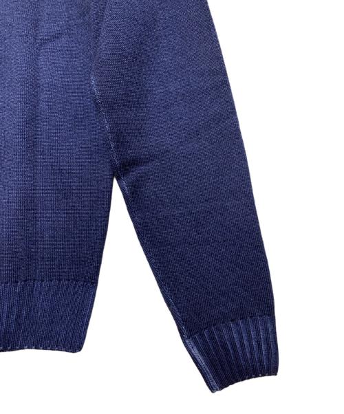 FILIPPO DE LAURENTIIS（フィリッポ・デ・ローレンティス）FILIPPO DE LAURENTIIS (フィリッポ・デ・ローレンティス) 薄手ニット ネイビー サイズ:S 未使用品の古着・服飾アイテム