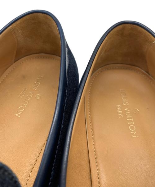 LOUIS VUITTON（ルイ ヴィトン）LOUIS VUITTON (ルイ ヴィトン) ローファー ネイビー サイズ:SIZE 27cmの古着・服飾アイテム