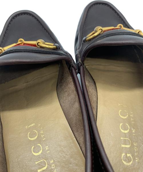 GUCCI（グッチ）GUCCI (グッチ) ローファー ブラウン サイズ:27cmの古着・服飾アイテム