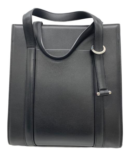 Cartier（カルティエ）Cartier (カルティエ) ハンドバッグ ブラックの古着・服飾アイテム