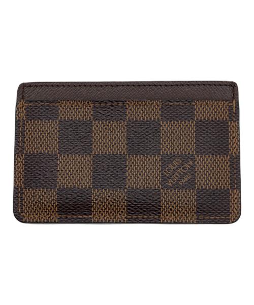 LOUIS VUITTON（ルイ ヴィトン）LOUIS VUITTON (ルイ ヴィトン) ポルト カルト・サンプール ブラウンの古着・服飾アイテム