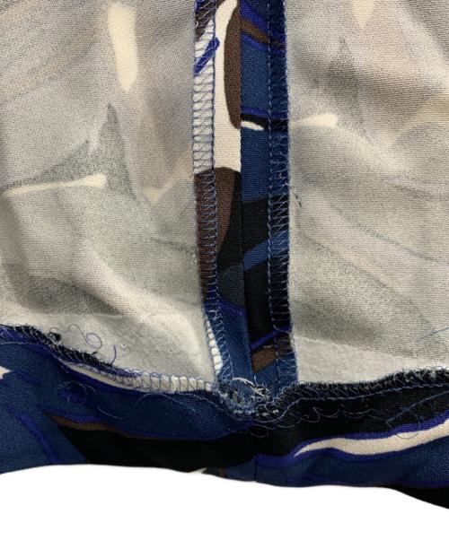 'S Max Mara（エスマックスマーラ）'S Max Mara (エスマックスマーラ) 半袖ワンピース ブルー サイズ:Mの古着・服飾アイテム