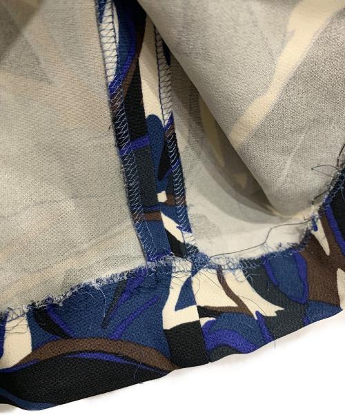 'S Max Mara（エスマックスマーラ）'S Max Mara (エスマックスマーラ) 半袖ワンピース ブルー サイズ:Mの古着・服飾アイテム