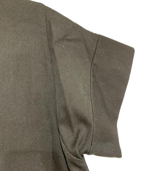 CAVEZA ROSSO（カベサ ロッソ）caveza rosso (カベサ ロッソ) オープンフロントハイウエストオールインワン サロペット ブラック サイズ:38 未使用品の古着・服飾アイテム