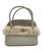 FOXEYフォクシー）の古着「ミニハンドバッグ」｜ベージュ