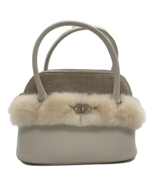 FOXEY（フォクシー）FOXEY (フォクシー) ミニハンドバッグ ベージュの古着・服飾アイテム