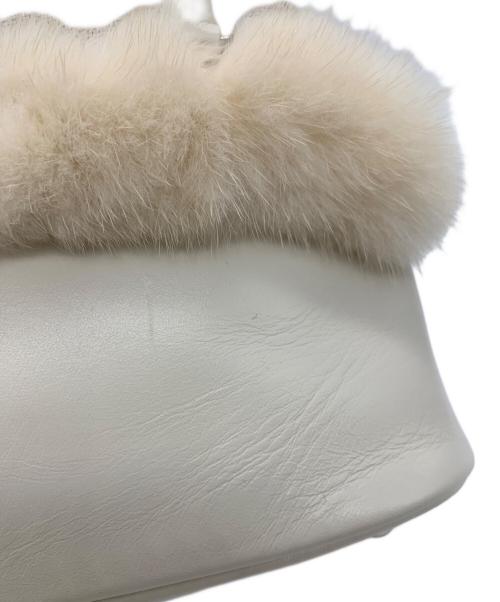 FOXEY（フォクシー）FOXEY (フォクシー) ミニハンドバッグ ベージュの古着・服飾アイテム