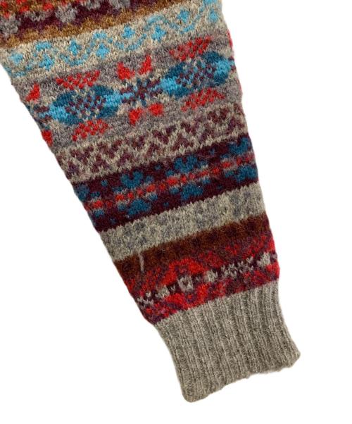 Jamieson's（ジャミーソンズ）Jamieson's (ジャミーソンズ) ショールカラーニット マルチカラー サイズ:-の古着・服飾アイテム