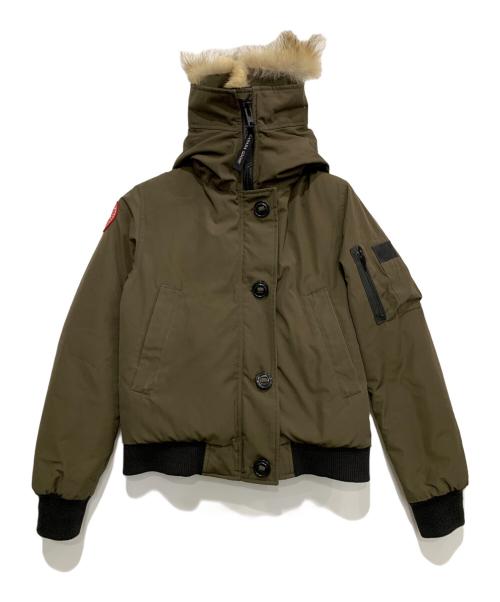 CANADA GOOSE（カナダグース）CANADA GOOSE (カナダグース) ダウンジャケット ブラウン サイズ:Sの古着・服飾アイテム