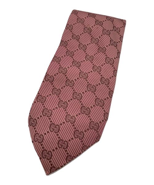 GUCCI（グッチ）GUCCI (グッチ) ネクタイ レッド サイズ:-の古着・服飾アイテム