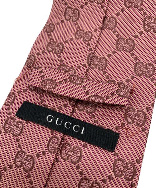 GUCCI（グッチ）GUCCI (グッチ) ネクタイ レッド サイズ:-の古着・服飾アイテム