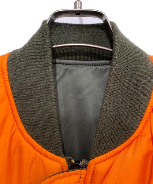 ALPHA INDUSTRIES（アルファインダストリーズ）ALPHA INDUSTRIES (アルファインダストリーズ) フライトジャケット オリーブ サイズ:XLの古着・服飾アイテム