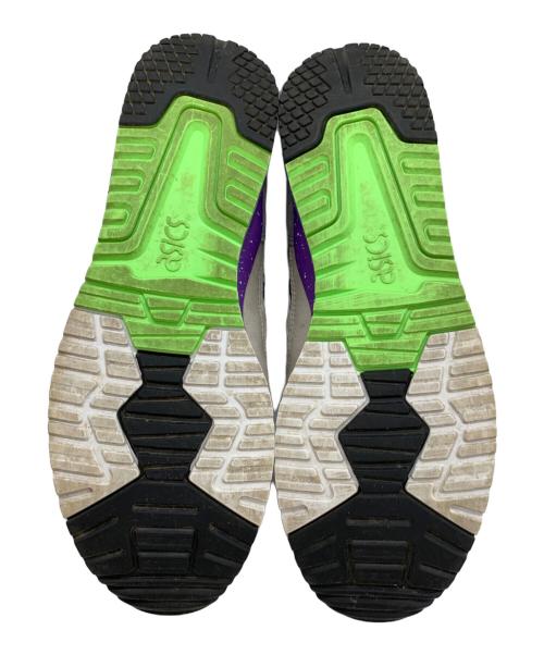 asics（アシックス）asics (アシックス) ローカットスニーカー グレー×パープル サイズ:29㎝の古着・服飾アイテム