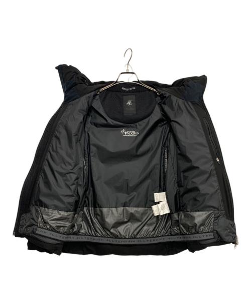 DESCENTE ALLTERAIN（デザントオルテライン）DESCENTE ALLTERAIN (デザントオルテライン) マウンテニアダウンジャケット ブラック サイズ:Lの古着・服飾アイテム