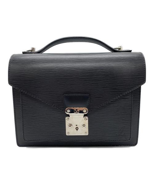 LOUIS VUITTON（ルイ ヴィトン）LOUIS VUITTON (ルイ ヴィトン) ハンドバッグ ブラックの古着・服飾アイテム