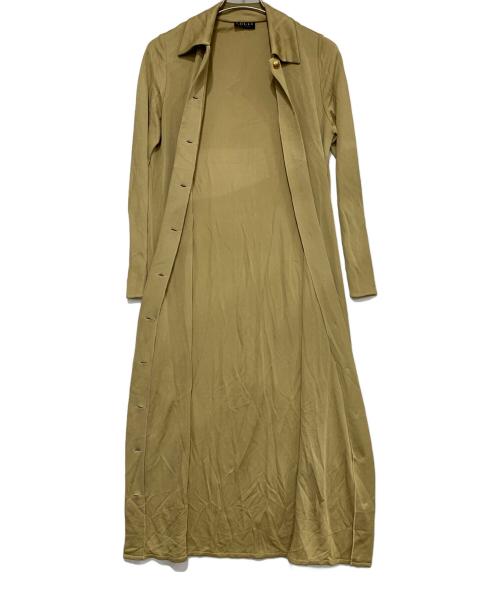 GUCCI（グッチ）GUCCI (グッチ) 長袖ワンピース カーキ サイズ:40の古着・服飾アイテム