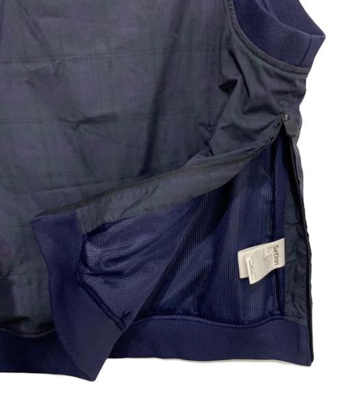 SETINN（セットイン）setinn (セットイン) ベスト ネイビー サイズ:Lの古着・服飾アイテム