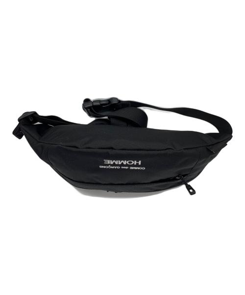 COMME des GARCONS HOMME（コムデギャルソン オム）COMME des GARCONS HOMME (コムデギャルソン オム) ウエストバッグ ブラックの古着・服飾アイテム