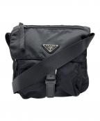 PRADAプラダ）の古着「ショルダーバッグ」｜ブラック