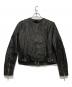 DIESEL (ディーゼル) ラムレザージャケット ブラック サイズ:M：12000円