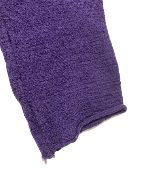 ISSEY MIYAKE（イッセイミヤケ）ISSEY MIYAKE (イッセイミヤケ) 薄手カーディガン パープル サイズ:3の古着・服飾アイテム