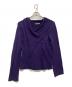 ISSEY MIYAKE（イッセイミヤケ）の古着「薄手カーディガン」｜パープル