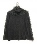 ISSEY MIYAKEイッセイミヤケ）の古着「薄手ニット」｜ブラック
