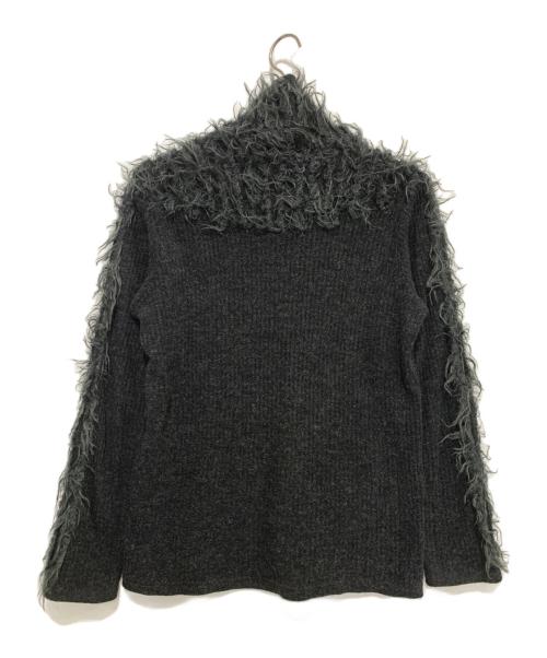 ISSEY MIYAKE（イッセイミヤケ）ISSEY MIYAKE (イッセイミヤケ) 薄手ニット ブラック サイズ:2の古着・服飾アイテム