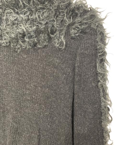 ISSEY MIYAKE（イッセイミヤケ）ISSEY MIYAKE (イッセイミヤケ) 薄手ニット ブラック サイズ:2の古着・服飾アイテム