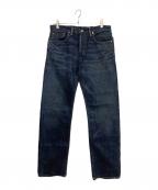 RRLダブルアールエル）の古着「セルビッチデニムパンツ」｜インディゴ