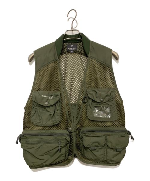 mont-bell（モンベル）mont-bell (モンベル) ネイチャーガイドベスト グリーン サイズ:MLの古着・服飾アイテム