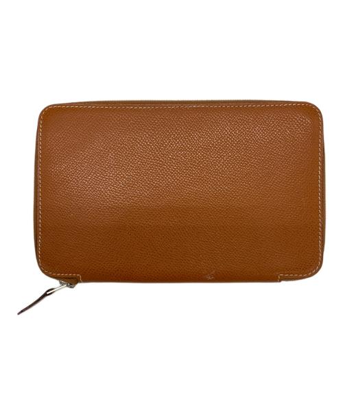 HERMES（エルメス）HERMES (エルメス) 手帳カバー オレンジの古着・服飾アイテム