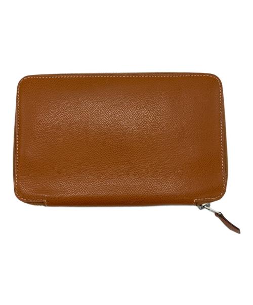HERMES（エルメス）HERMES (エルメス) 手帳カバー オレンジの古着・服飾アイテム