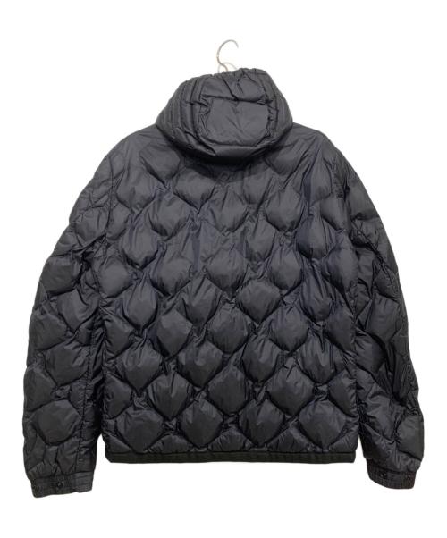HUGO BOSS（ヒューゴ ボス）HUGO BOSS (ヒューゴ ボス) 中綿ジャケット ブラック×ブルー サイズ:Mの古着・服飾アイテム