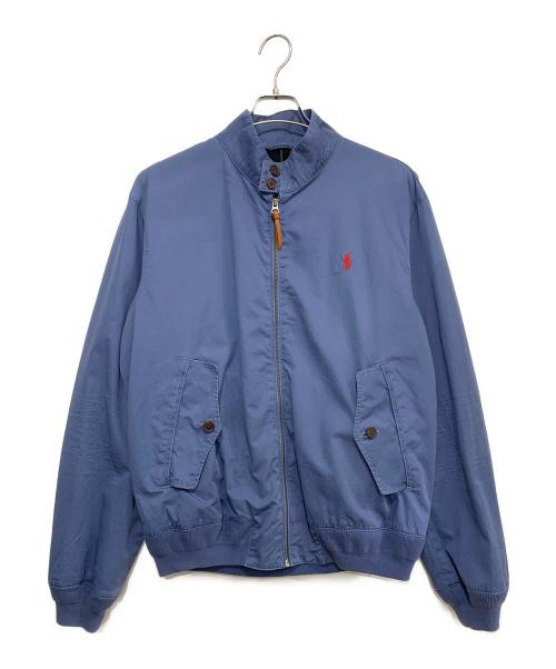 POLO RALPH LAUREN（ポロ・ラルフローレン）POLO RALPH LAUREN (ポロ・ラルフローレン) ブルゾンジャンパー スカイブルー サイズ:Mの古着・服飾アイテム