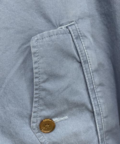 POLO RALPH LAUREN（ポロ・ラルフローレン）POLO RALPH LAUREN (ポロ・ラルフローレン) ブルゾンジャンパー スカイブルー サイズ:Mの古着・服飾アイテム