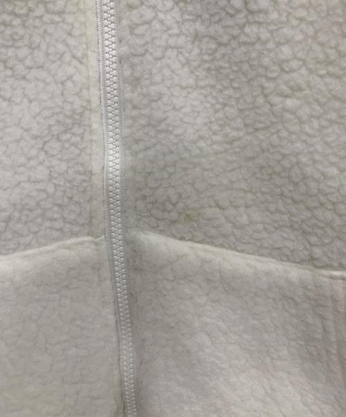 F.C.R.B.（エフシーレアルブリストル）F.C.R.B. (エフシーレアルブリストル) フリースジャケット ホワイト サイズ:XLの古着・服飾アイテム