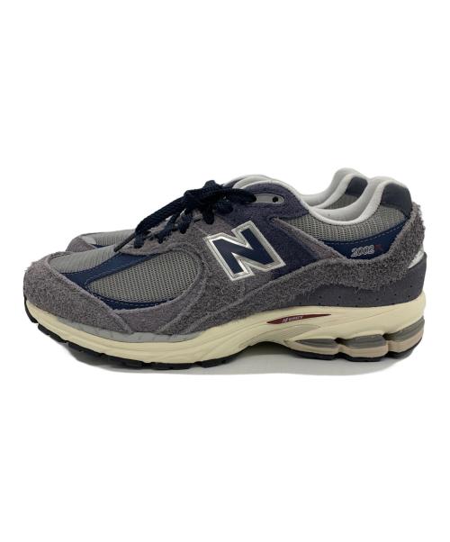 NEW BALANCE（ニューバランス）NEW BALANCE (ニューバランス) スニーカー グレー×ネイビー サイズ:27cmの古着・服飾アイテム