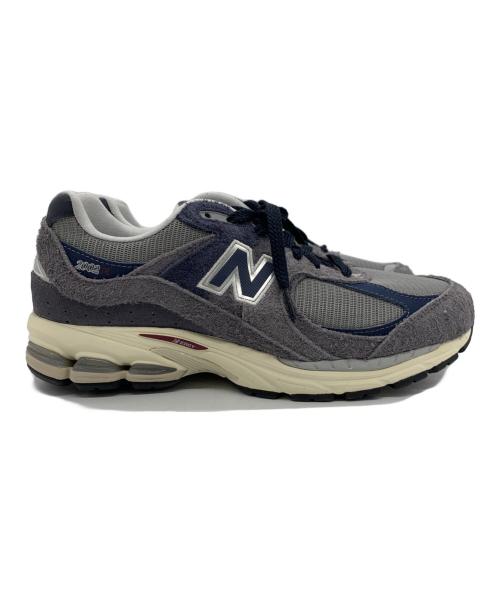 NEW BALANCE（ニューバランス）NEW BALANCE (ニューバランス) スニーカー グレー×ネイビー サイズ:27cmの古着・服飾アイテム