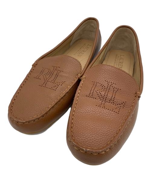 LAUREN RALPH LAUREN（ローレンラルフローレン）LAUREN RALPH LAUREN (ローレンラルフローレン) ドライビングシューズ ブラウン サイズ:37の古着・服飾アイテム
